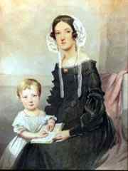 Jane MacGibbon watercolour portrait (1840)
